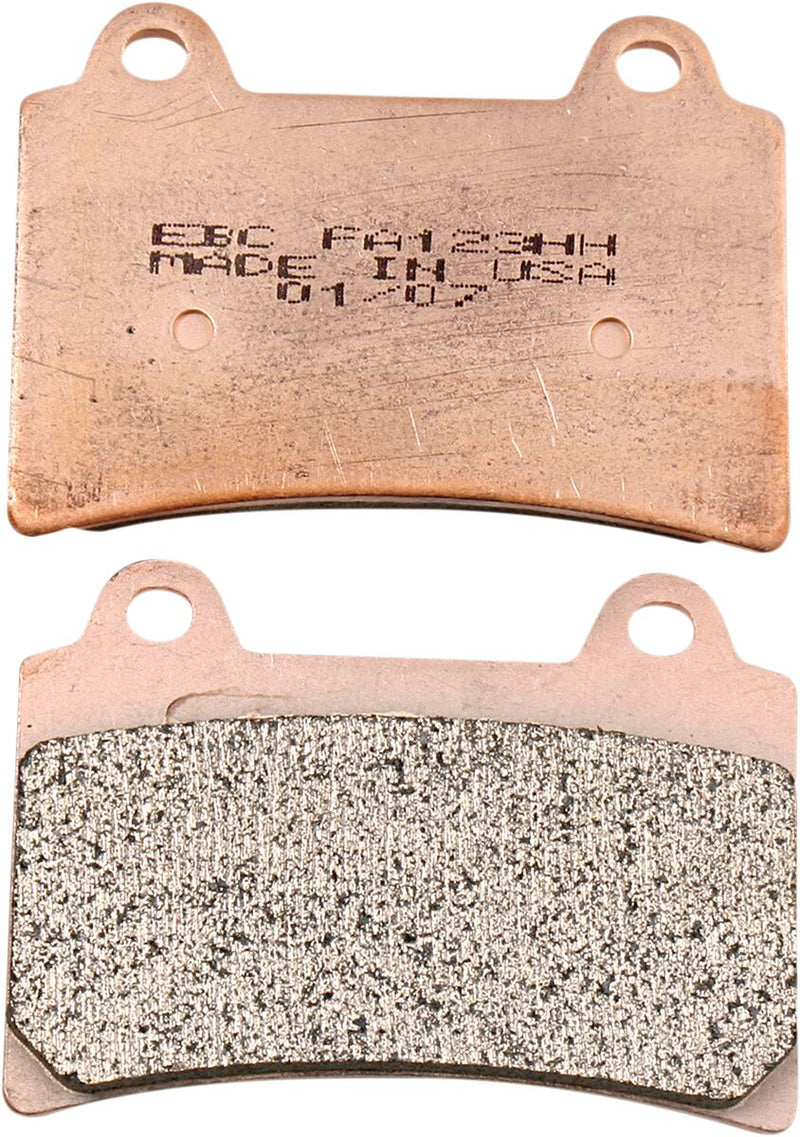 EBC Sintered "HH" Brake Pads for 1987-2004 YAMAHA FA-HH Series Front Rear Sintered Metal Copper Alloy Set of 2