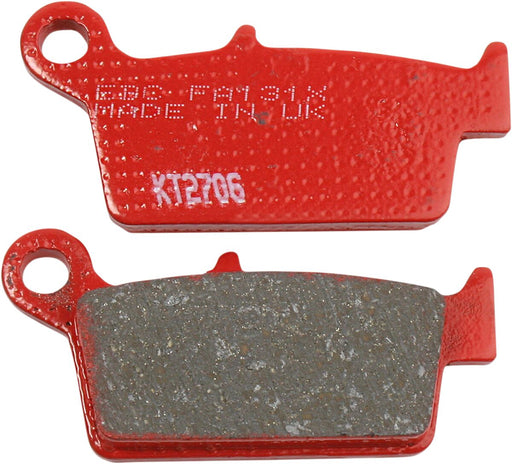 EBC Sport Carbon "X" Brake Pads FA-TT Series Rear Semi-Sintered Metal Carbon Graphite Set of 2