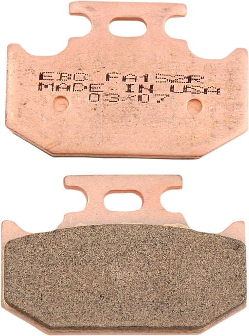 EBC Long-Life Sintered "R" Brake Pads FA-R Series Rear Sintered Metal Bronze Set of 2