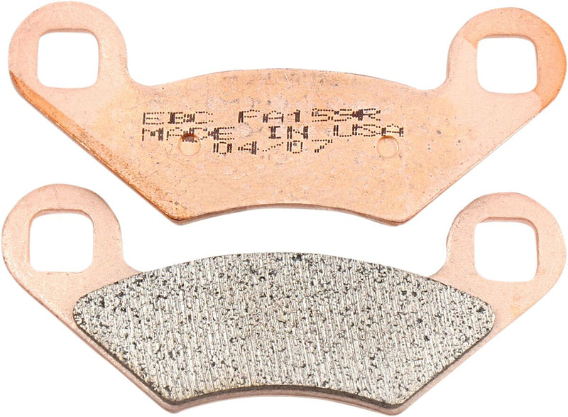 EBC Long-Life Sintered "R" Brake Pads FA-R Series Front Rear Sintered Metal Bronze Set of 2
