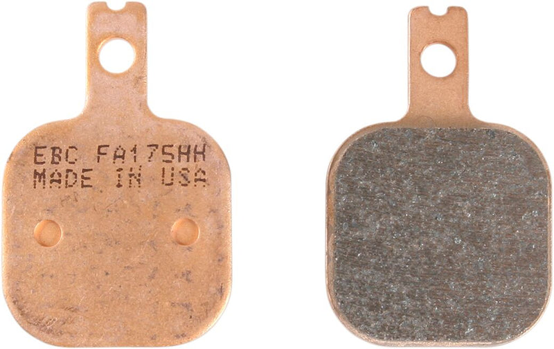 EBC Ceramic Caliper Brake Pads FA Series Front Left Organic Base Aramid Fibre Set of 2
