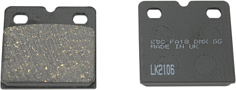EBC Organic Base "FA" Brake Pads FA Series Front Front Left Aramid Fibre Set of 2