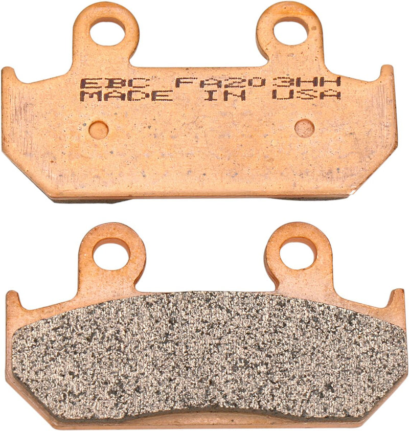 EBC Sintered "HH" Brake Pads for 1991-1994 HONDA CBR 600 F FA-HH Series Front Sintered Metal Copper Alloy Set of 2