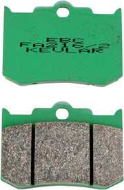 EBC Ceramic Caliper Brake Pads FA Series Front Left Organic Base Aramid Fibre Set of 2