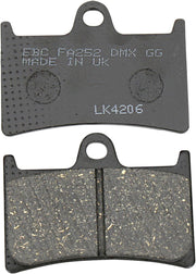 EBC Organic Base "FA" Brake Pads for 1989-2026 YAMAHA FA Series Front Aramid Fibre Set of 2