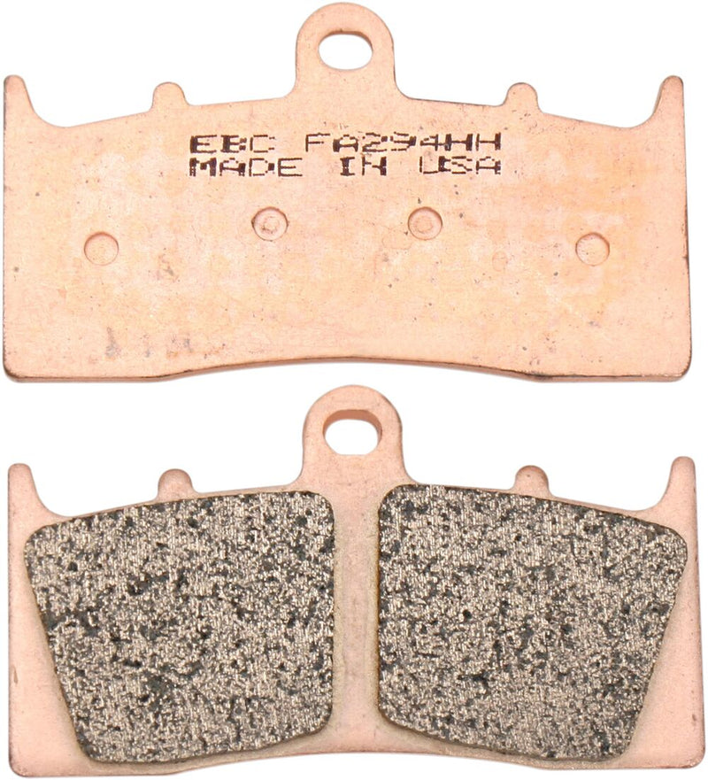 EBC Sintered "HH" Brake Pads FA-HH Series Front Sintered Metal Copper Alloy Set of 2 - FA294HH