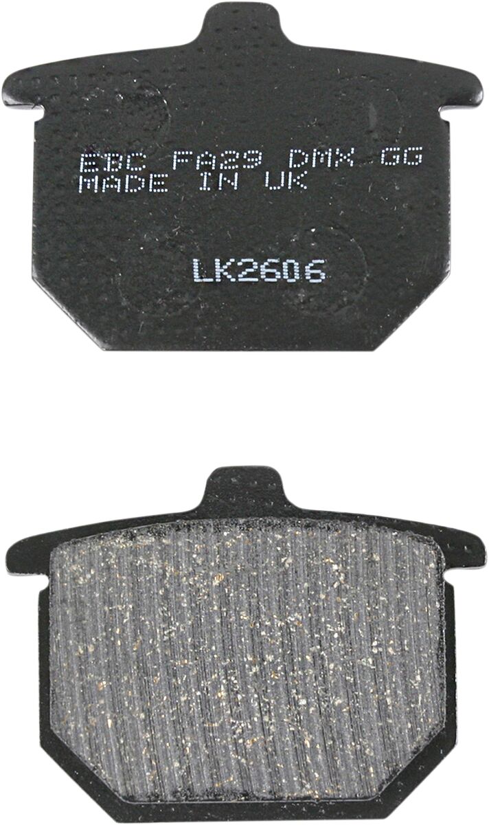 EBC Organic Base "FA" Brake Pads for 1978-1981 HONDA FA Series Front Rear Aramid Fibre Set of 2