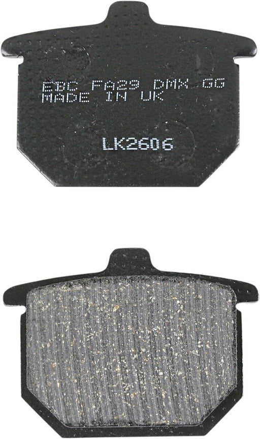 EBC Organic Base "FA" Brake Pads for 1978-1981 HONDA FA Series Front Rear Aramid Fibre Set of 2