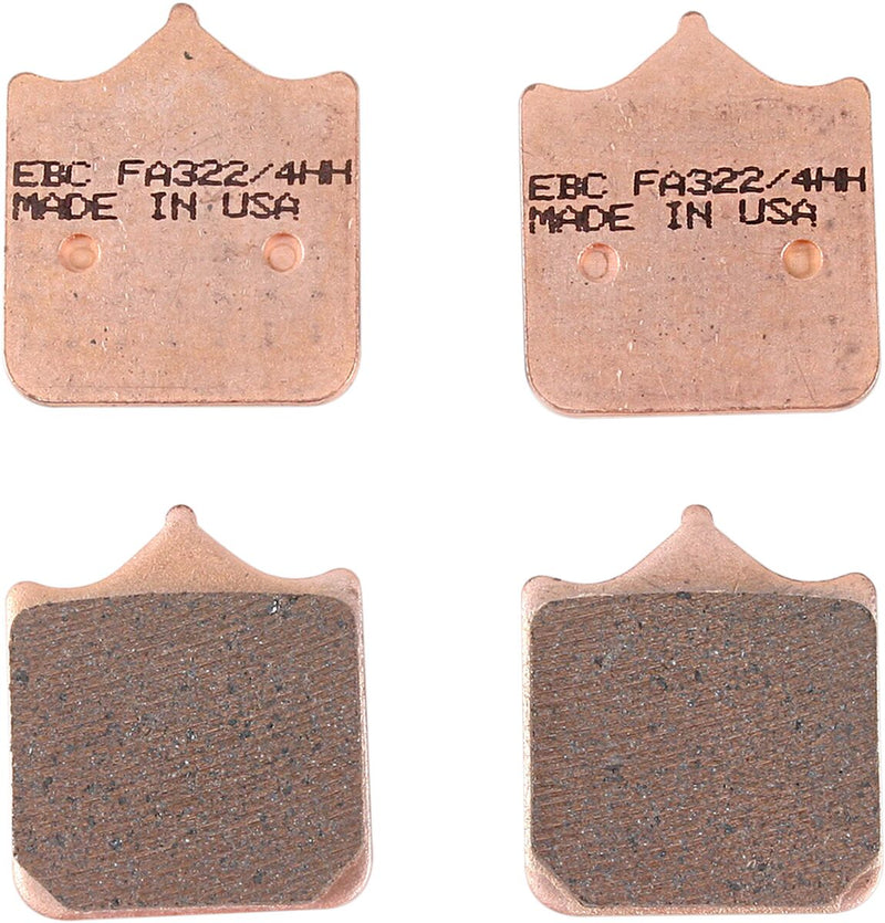 EBC Sintered "HH" Brake Pads FA-HH Series Front Sintered Metal Copper Alloy Set of 2