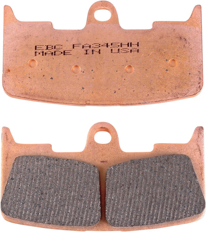 EBC HH Sintered Harley/Buell Brake Pads for 2002-2010 BUELL FA-HH Series Front Sintered Metal Copper Alloy Set of 2