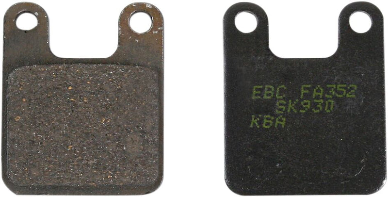 EBC FA Series Organic Brake Pads for 2010-2011 POLINI XP 4T 110 Street Rear Ceramic Set of 2 - FA352
