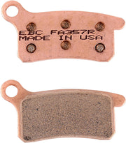 EBC Long-Life Sintered "R" Brake Pads FA-R Series Front Rear Sintered Metal Bronze Set of 2 - FA357R