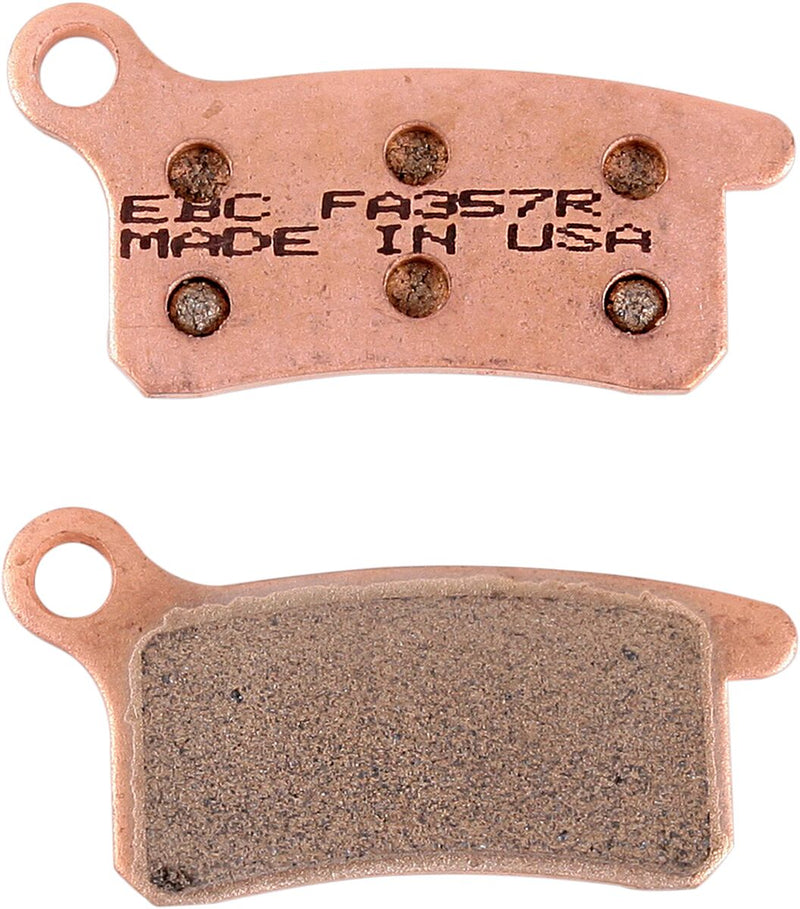 EBC Long-Life Sintered "R" Brake Pads FA-R Series Front Rear Sintered Metal Bronze Set of 2 - FA357R