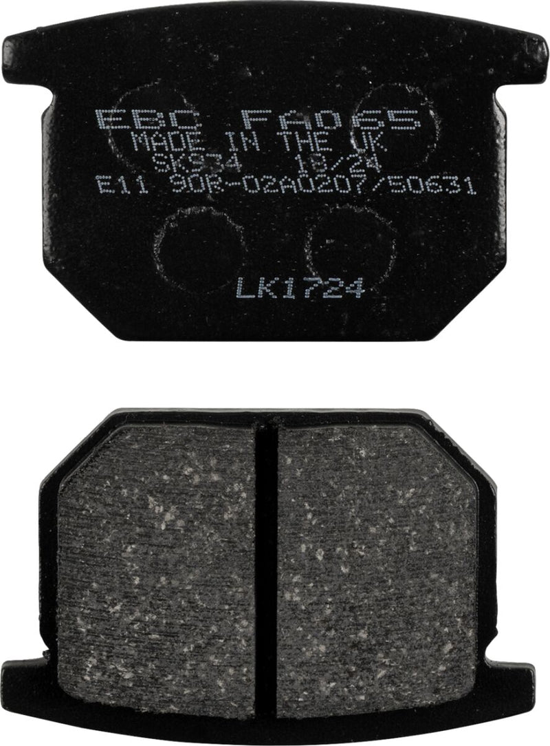 EBC Organic Base "FA" Brake Pads for 1980-1984 SUZUKI FA Series Front Aramid Fibre Set of 2