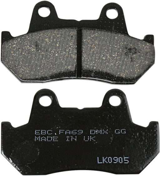 EBC Organic Base "FA" Brake Pads for 1981-1990 HONDA FA Series Front Rear Aramid Fibre Set of 2