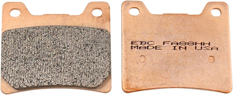 EBC Sintered "HH" Brake Pads for 1983-2007 YAMAHA FA-HH Series Front Rear Sintered Metal Copper Alloy Set of 2 - FA088HH
