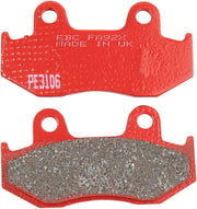 EBC Sport Carbon "X" Brake Pads for 1983-1994 HONDA FA-TT Series Front Rear Semi-Sintered Metal Carbon Graphite Set of 2