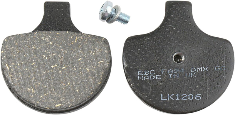 EBC Organic Harley/Buell Brake Pads for 1983-2011 Harley-Davidson FA Series Front Organic Base Aramid Fibre Set of 2