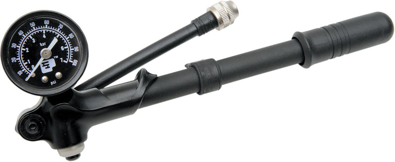 Progressive Suspension Gauge-Mounted Pump Gauge Pump Black Mini Air Shocks Forks