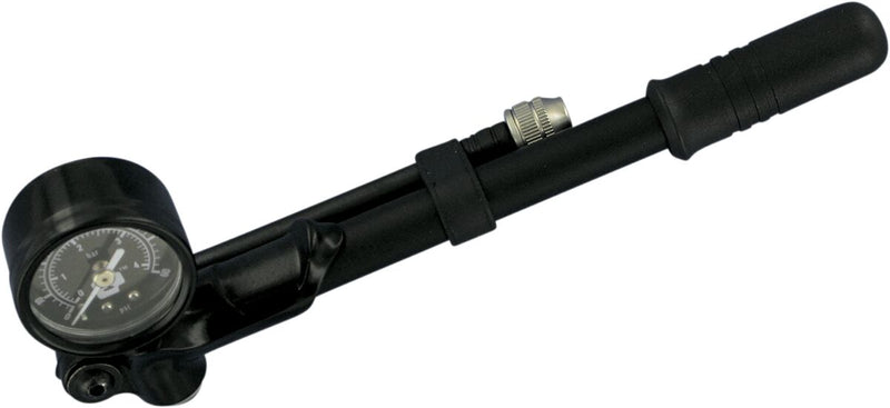 Progressive Suspension Gauge-Mounted Pump Gauge Pump Black Mini Air Shocks Forks