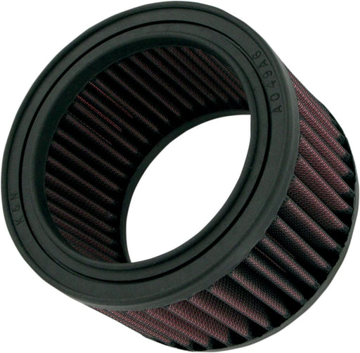 K & N High-Flow Air Filter for 1988-2000 HONDA NX 650 Black Red Rubber