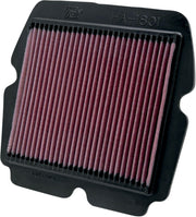 K & N OE Replacement High-Flow Air Filter for 2001-2017 HONDA GL 1800 Black Red