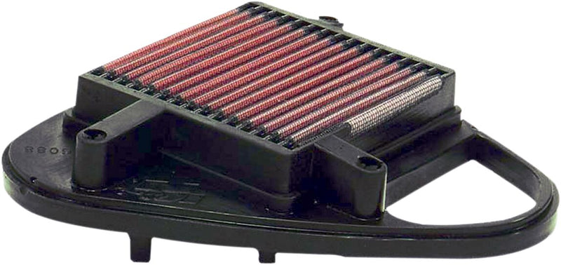 K & N OE Replacement High-Flow Air Filter for 1988-2007 HONDA VT 600 C Black Red - HA-6088