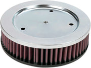 K & N Replacement High-Flow Air Filter Black Red