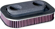 K & N Replacement High-Flow Air Filter for 1986-2013 Harley-Davidson Black Red