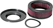 K & N High-Flow Air Filter Black Red Rubber