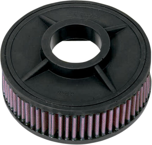 K & N High-Flow Air Filter for 1994-2006 KAWASAKI Black Red Rubber