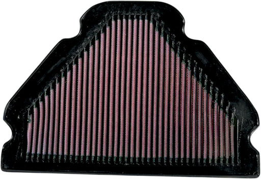 K & N OE Replacement High-Flow Air Filter for 1998-2003 KAWASAKI ZX-9 R Black Red