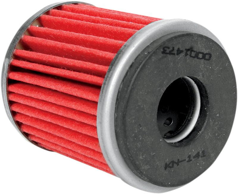 K & N Performance Oil Filter Red Silver Standard Cartridge