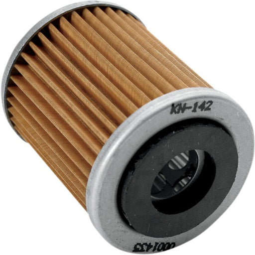 K & N Performance Oil Filter Silver Yellow Standard Cartridge