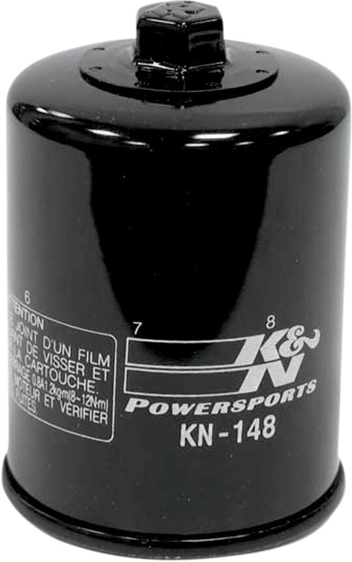 K & N Performance Oil Filter Black Premium Spin-On