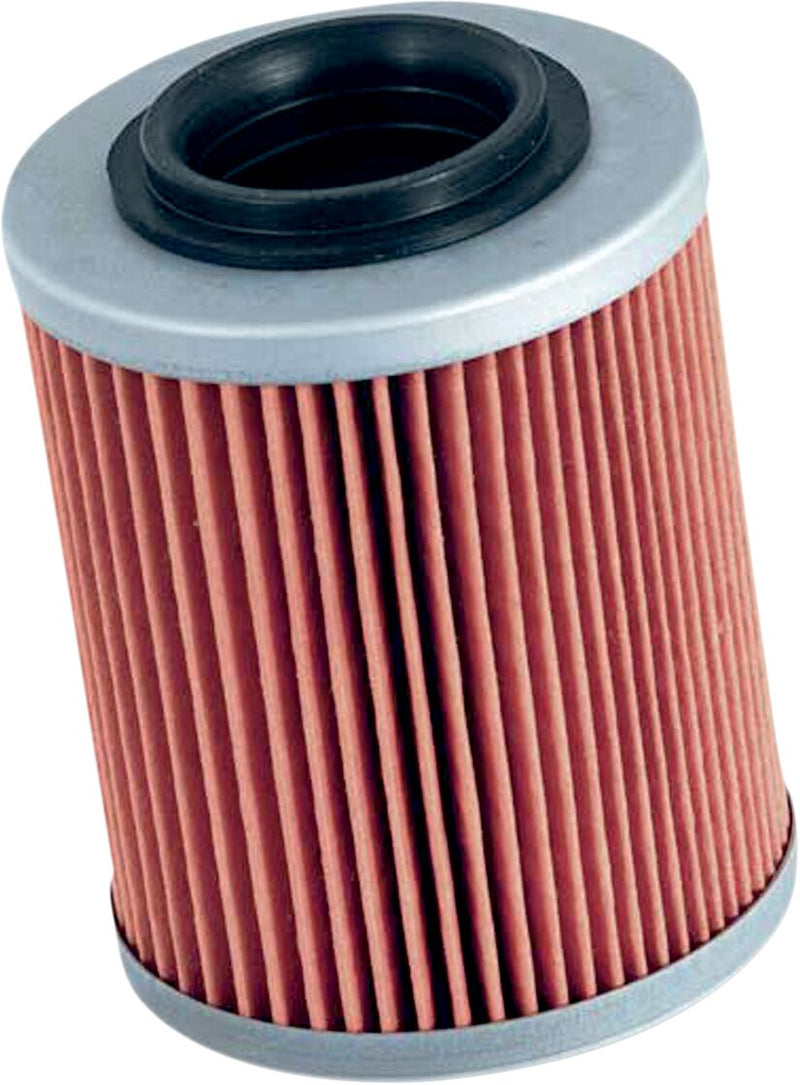 K & N Performance Oil Filter Red Silver Standard Cartridge