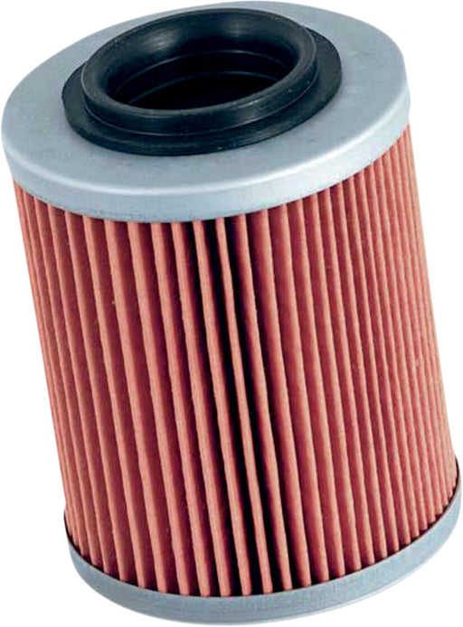 K & N Performance Oil Filter Red Silver Standard Cartridge
