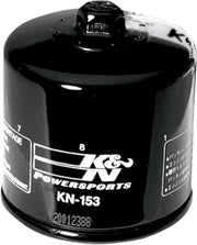 K & N Performance Oil Filter Black Premium Spin-On