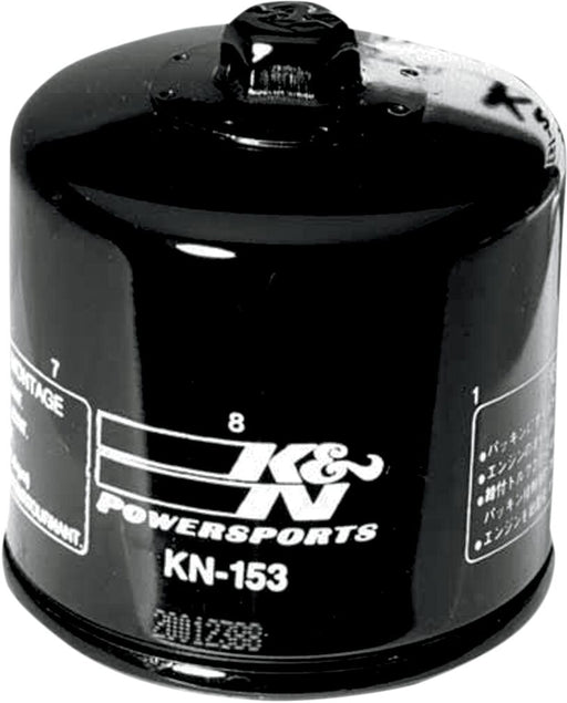 K & N Performance Oil Filter Black Premium Spin-On