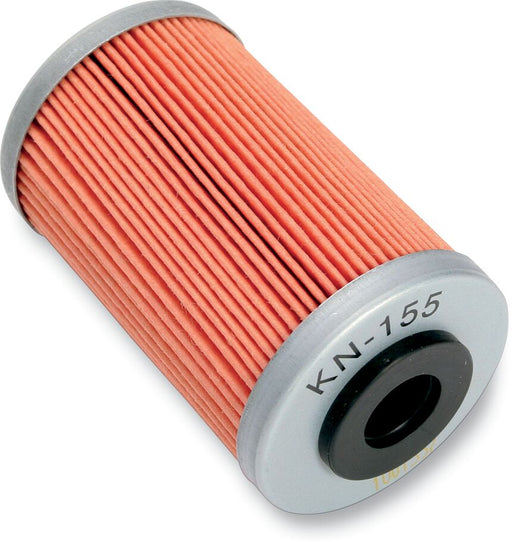 K & N Performance Oil Filter Orange Silver Tall Cartridge