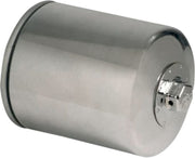 K & N Performance Oil Filter for 1980-2022 Harley-Davidson Chrome Silver Standard Spin-On