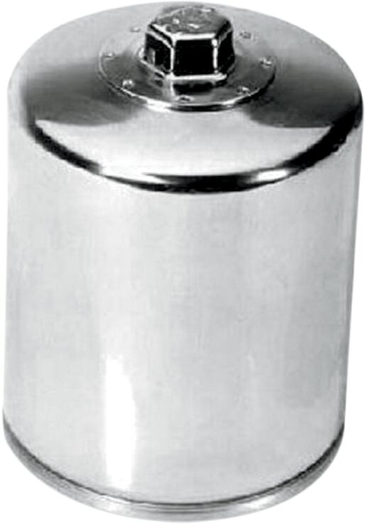 K & N Performance Oil Filter Chrome Silver Standard Spin-On
