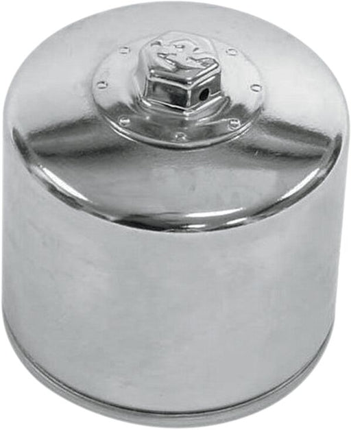 K & N Performance Oil Filter for 1980-1986 Harley-Davidson Chrome Silver Standard Spin-On