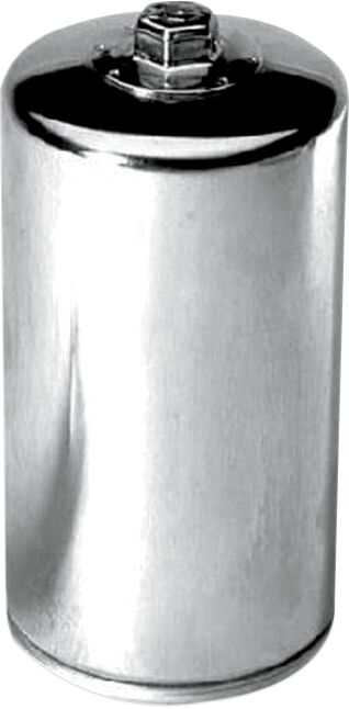 K & N Performance Oil Filter for 1980-1982, 1991-1998 Harley-Davidson Chrome Silver Standard Spin-On