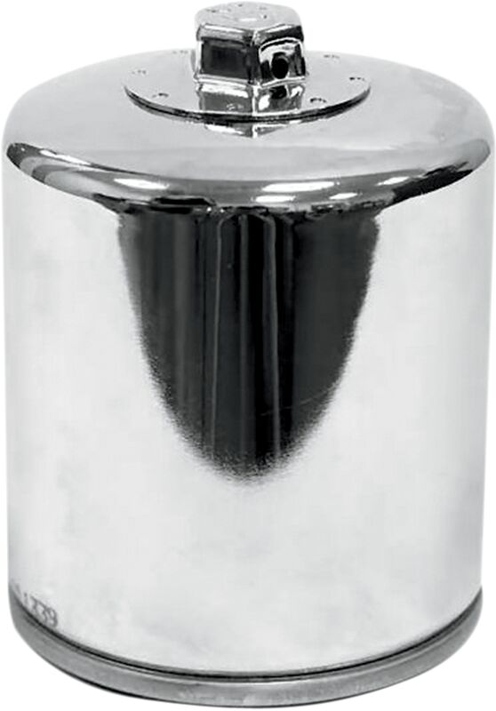 K & N Performance Oil Filter for 2002-2017 Harley-Davidson Chrome Silver Standard Spin-On
