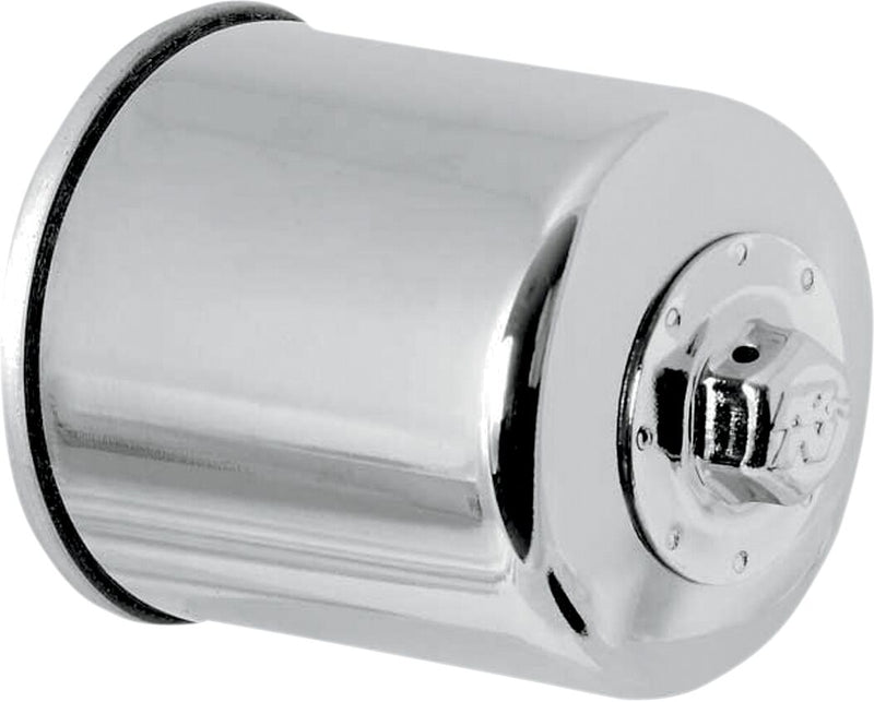 K & N Performance Oil Filter Wrench-Off Chrome Silver Premium Spin-On