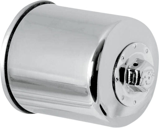 K & N Performance Oil Filter Wrench-Off Chrome Silver Premium Spin-On