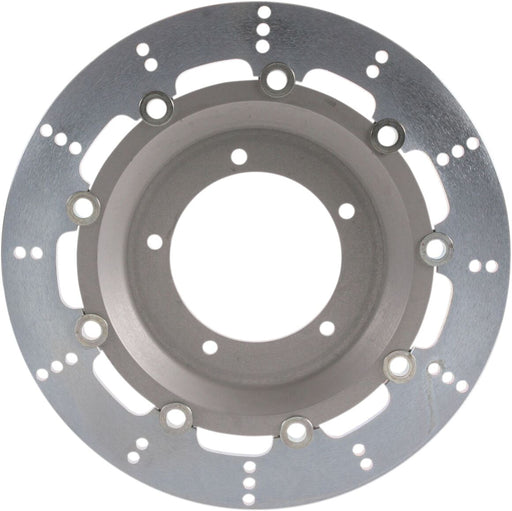 EBC MD Series Pro-Lite Brake Rotor for 1981-1986 HONDA Pro-Lite Series Silver Rear One Piece (Fixed) Stainless Steel