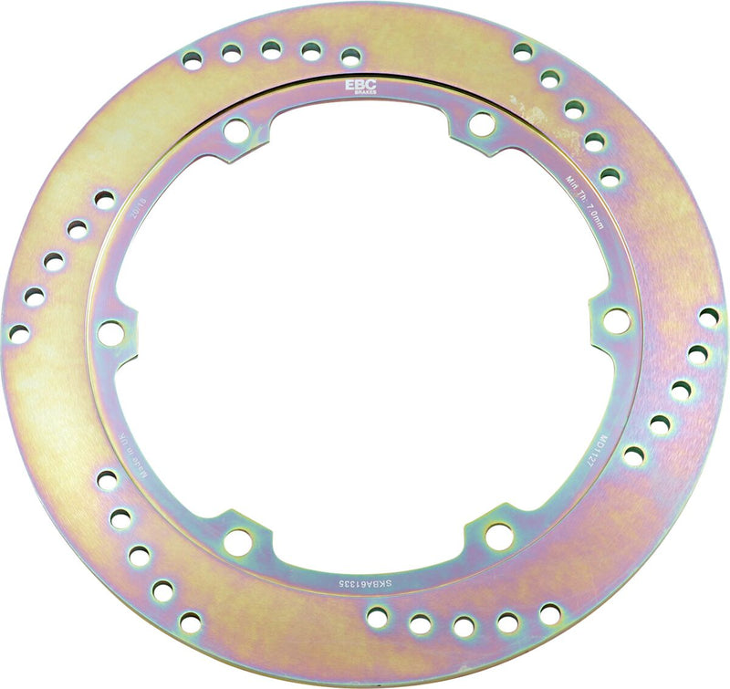 EBC MD Series Pro-Lite Brake Rotor for 1988-1989 HONDA GL 1500 Pro-Lite Series Silver Rear One Piece (Fixed) Stainless Steel - MD1127