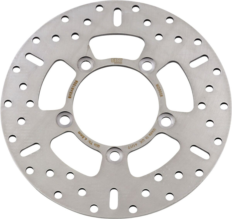 EBC MD Series Pro-Lite Brake Rotor for 1988-2010 SUZUKI Pro-Lite Series Silver Rear One Piece (Fixed) Stainless Steel